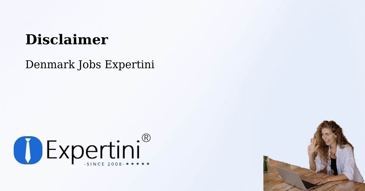 Disclaimer – Hundested - Denmark Jobs Expertini
